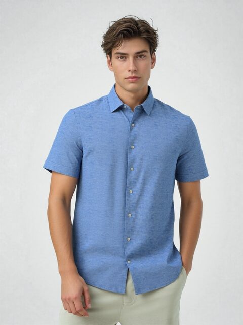 Franco Martini Shirt Short Sleeves Fm 25 005 314893
