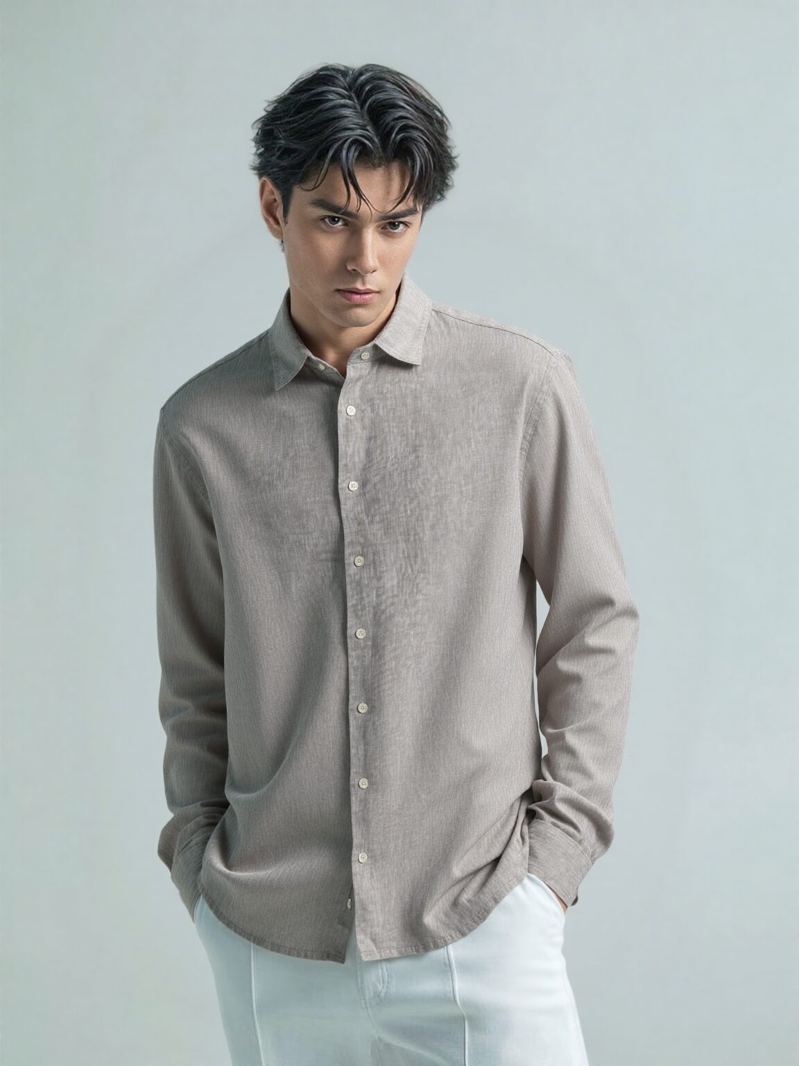 Franco Martini Shirt Long Sleeves Fm 25 011 314743