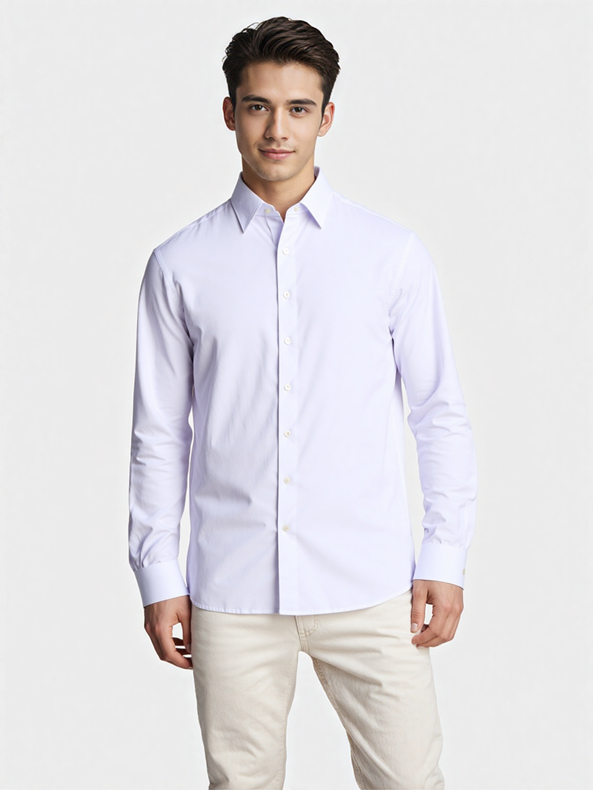 Franco Martini Shirt Long Sleeves Fm 25 001A 314714