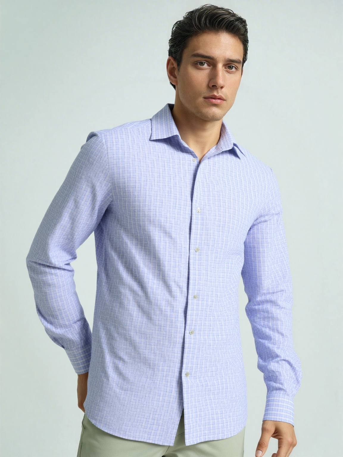 Franco Martini Shirt Long Sleeves Shn 24 005 24005