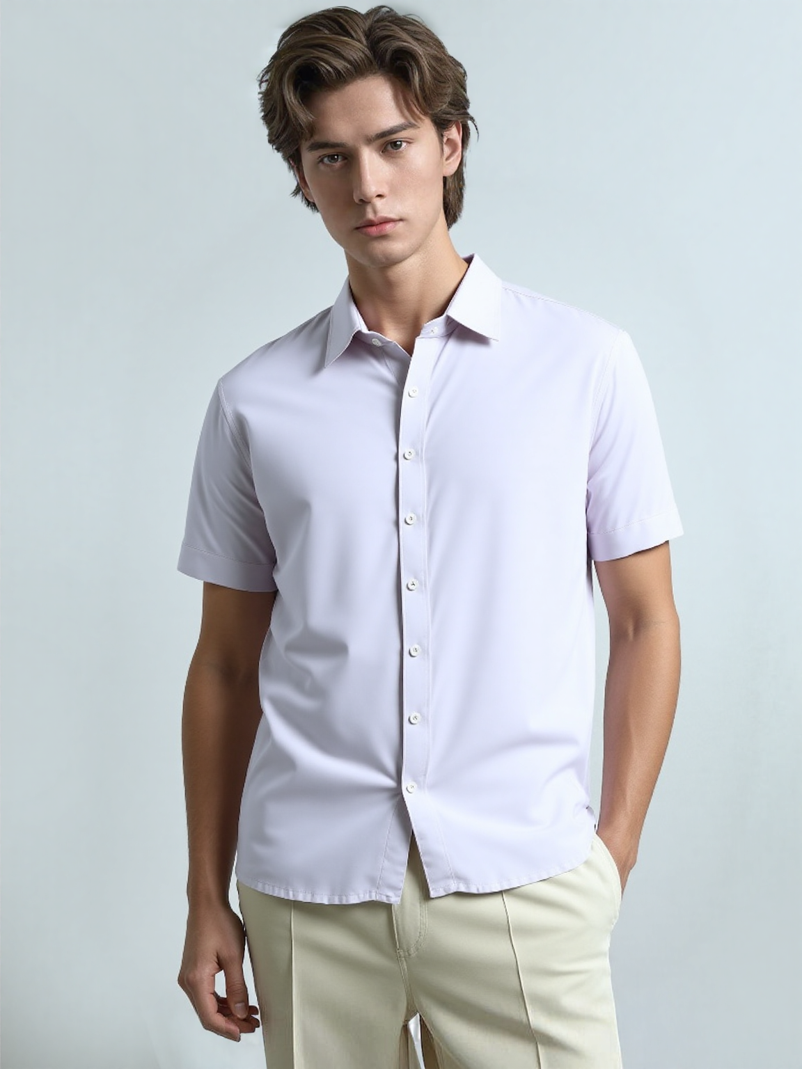 Franco Martini Shirt Short Sleeves Shn 25 003 25003